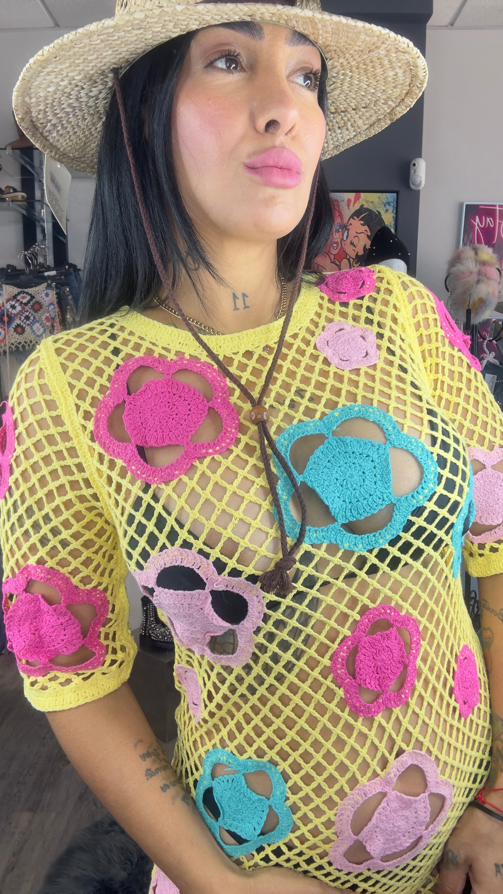 Crochet flores