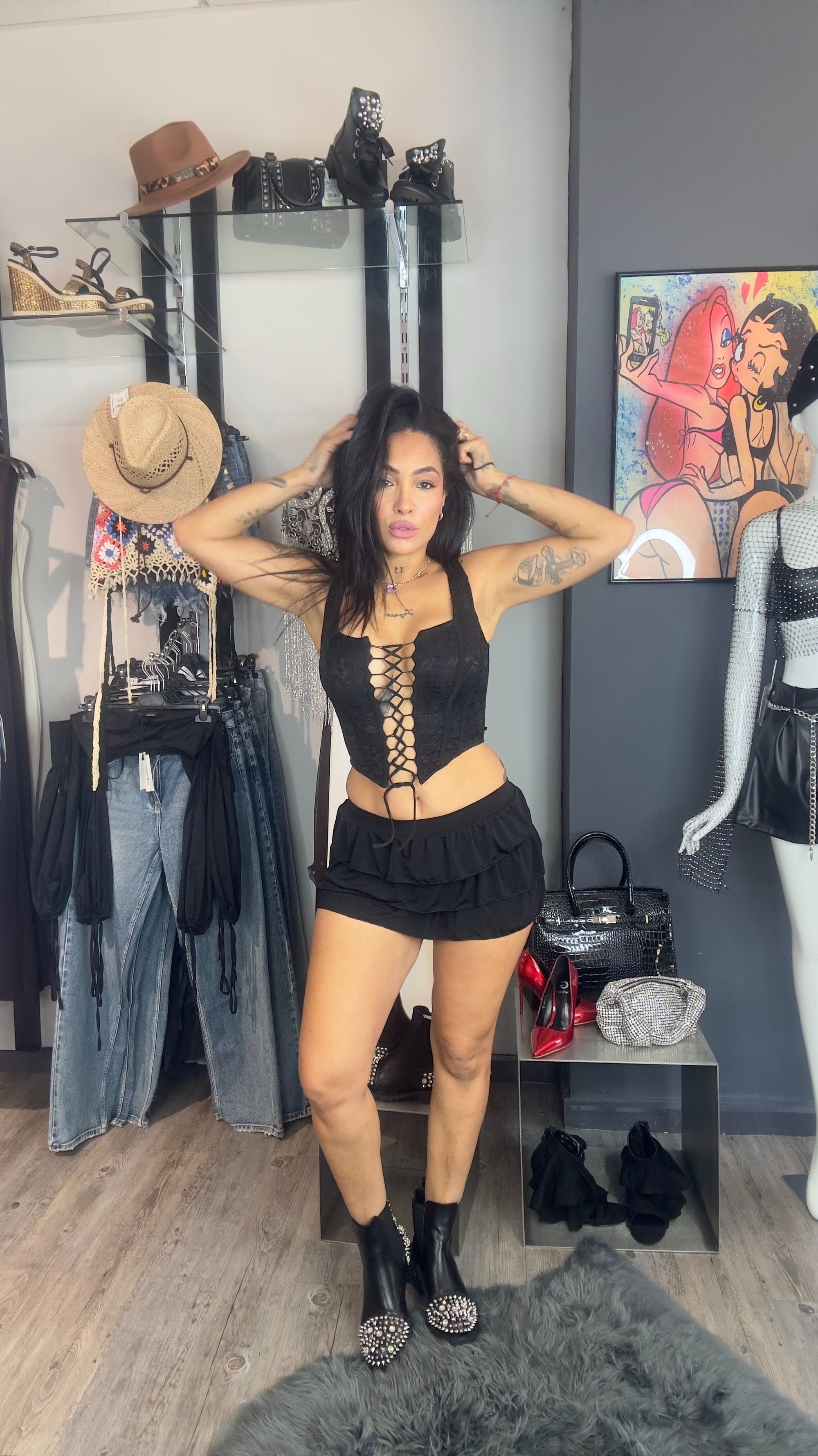 Conjunto corset