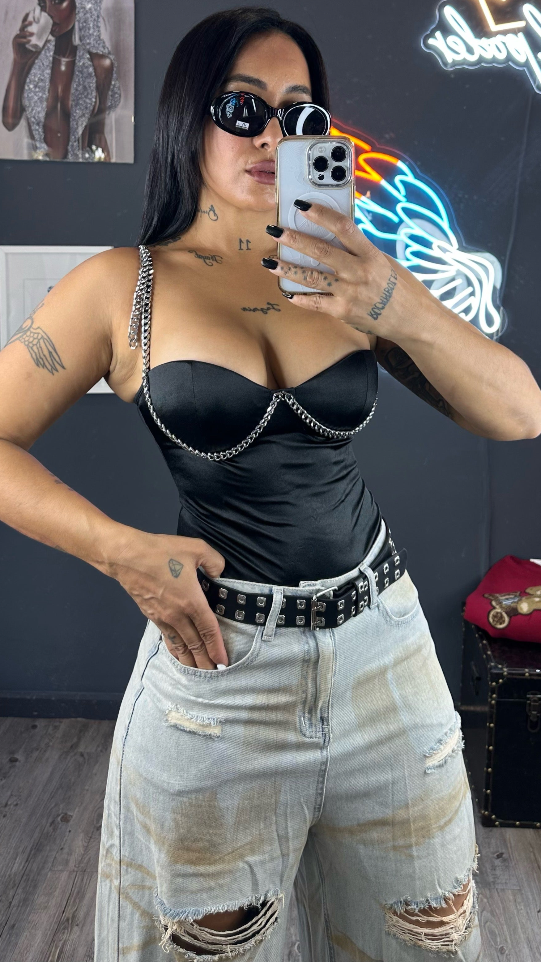 Body chain lux cadenas