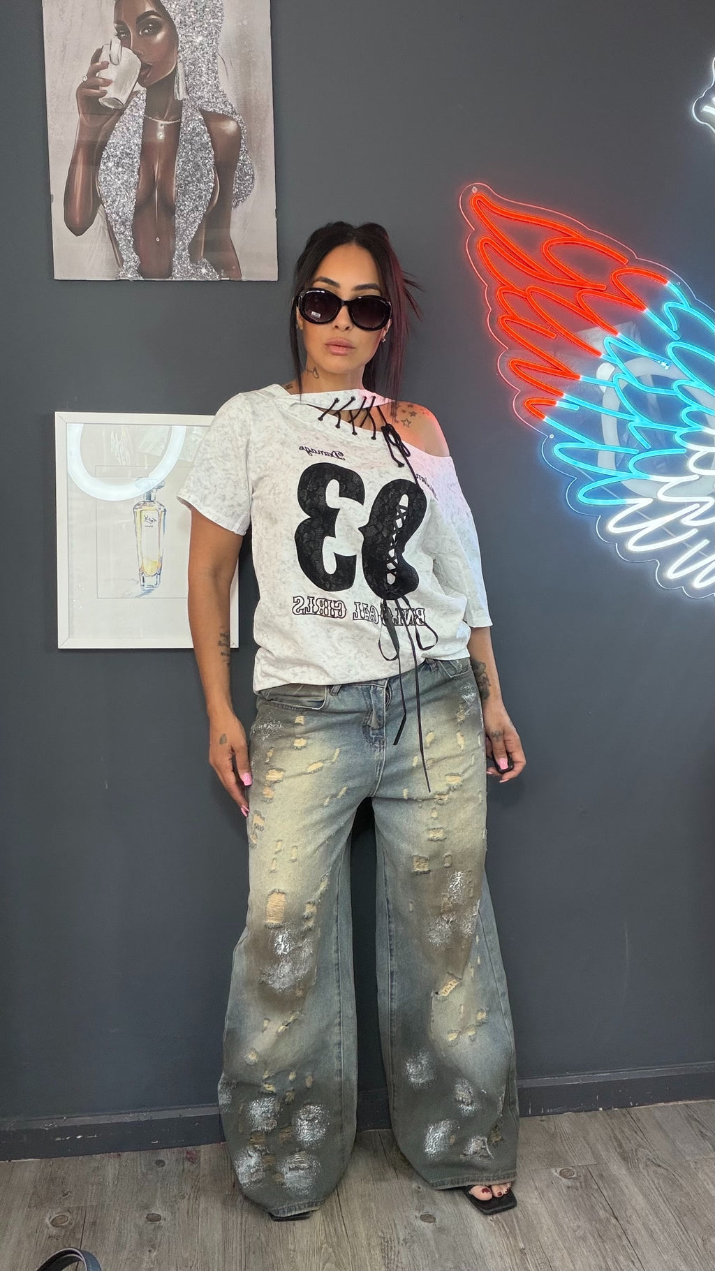 Camiseta 03 encaje