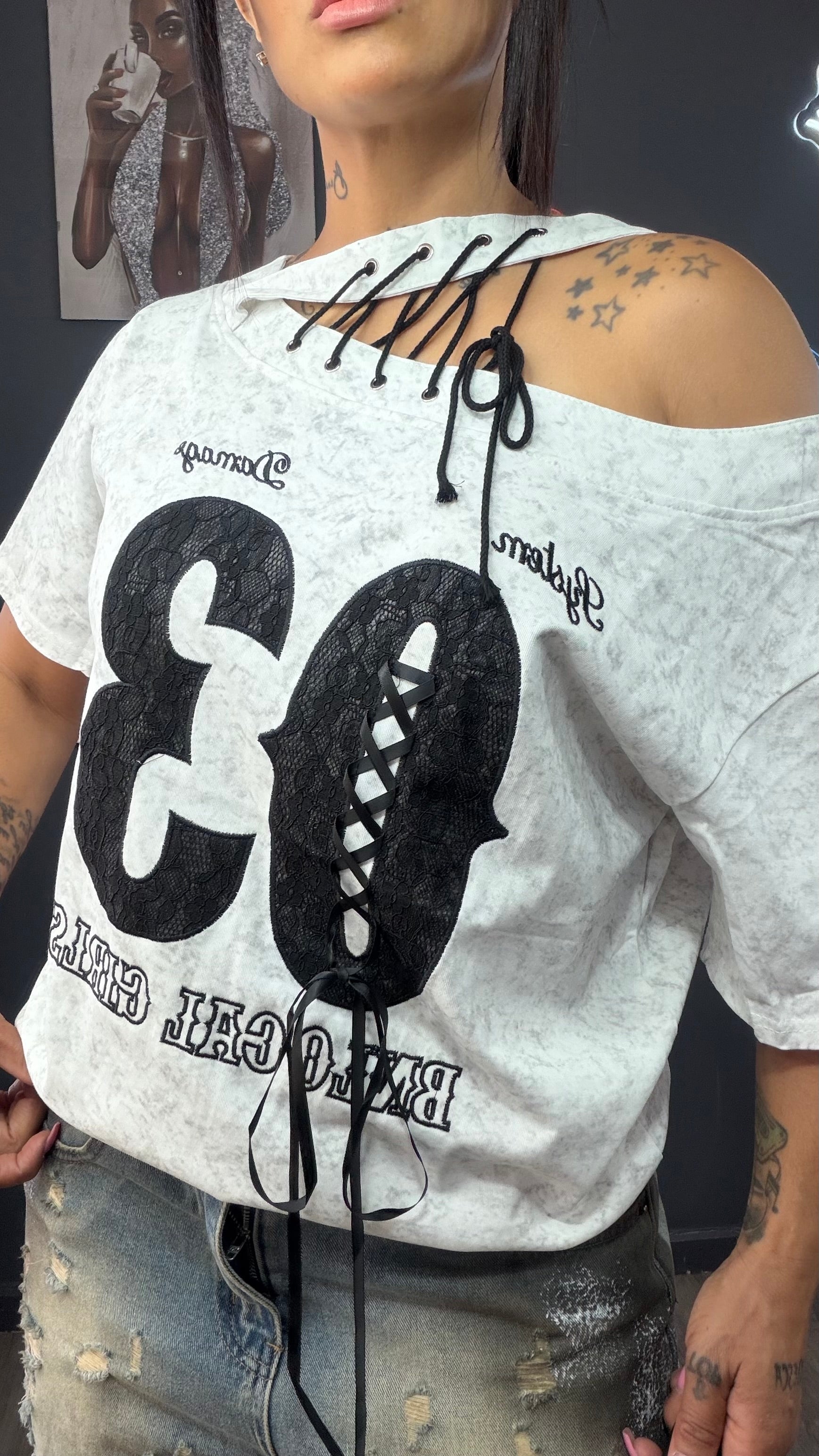 Camiseta 03 encaje