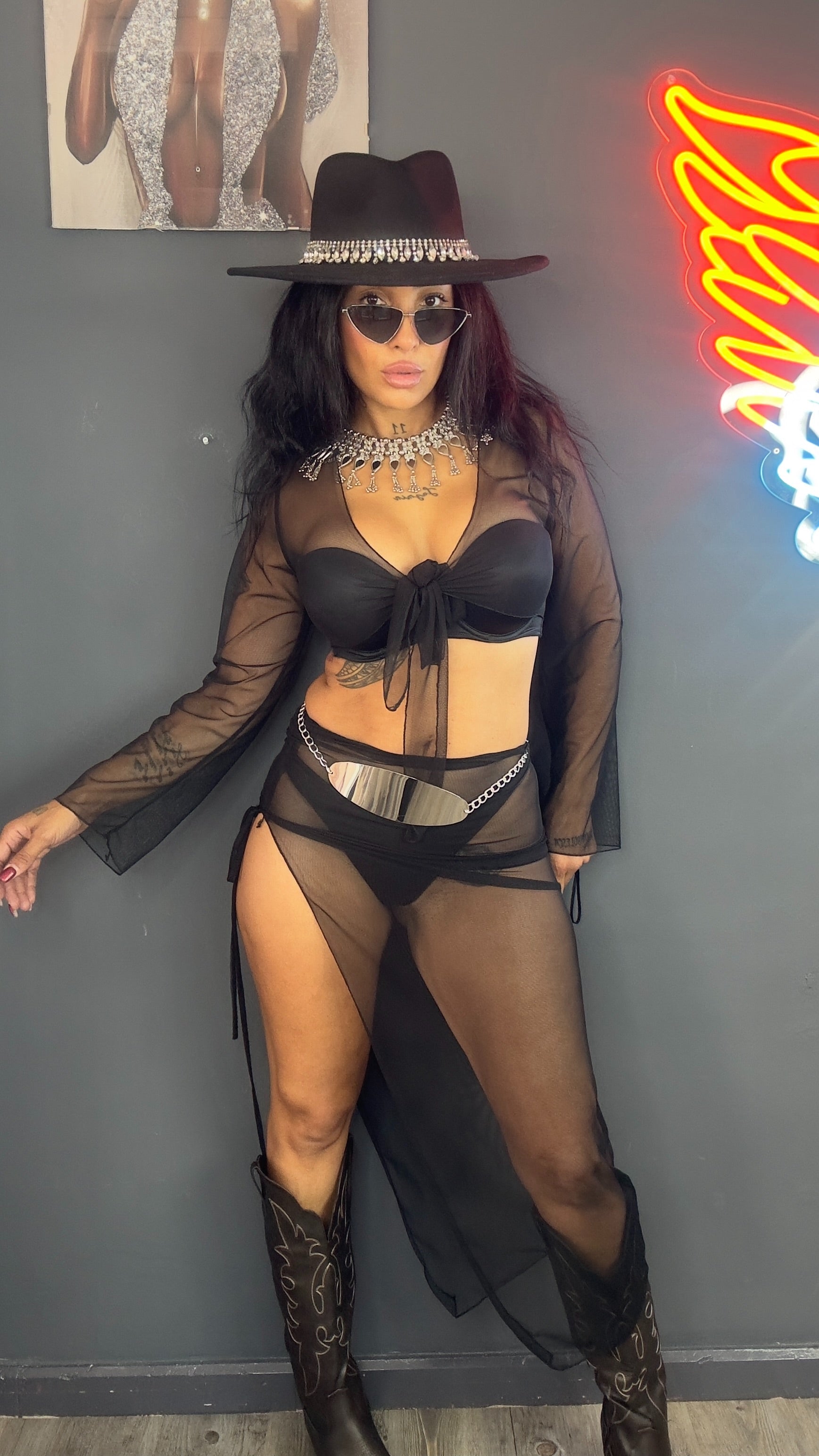 Conjunto tul torera