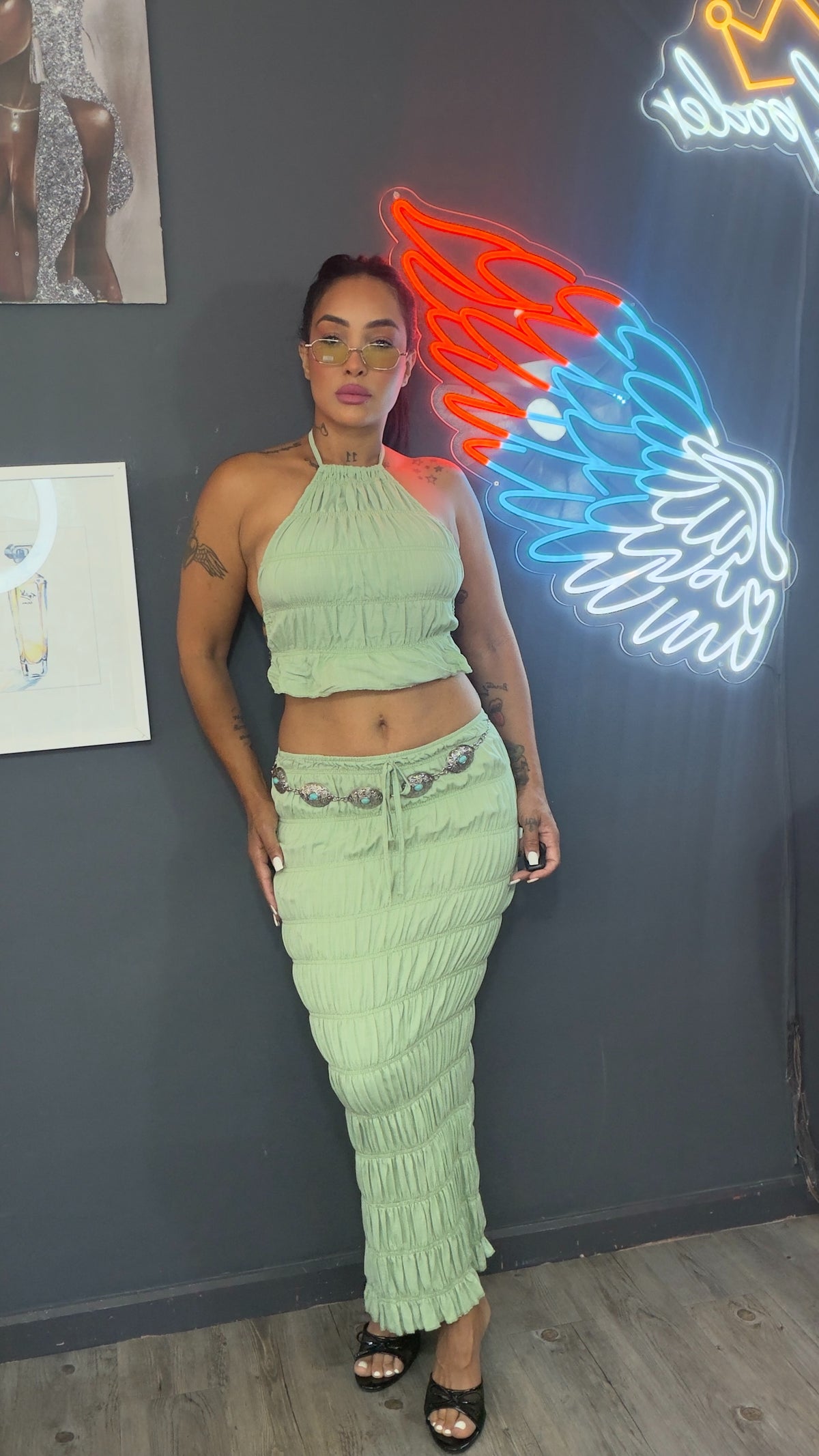 Conjunto acolchado