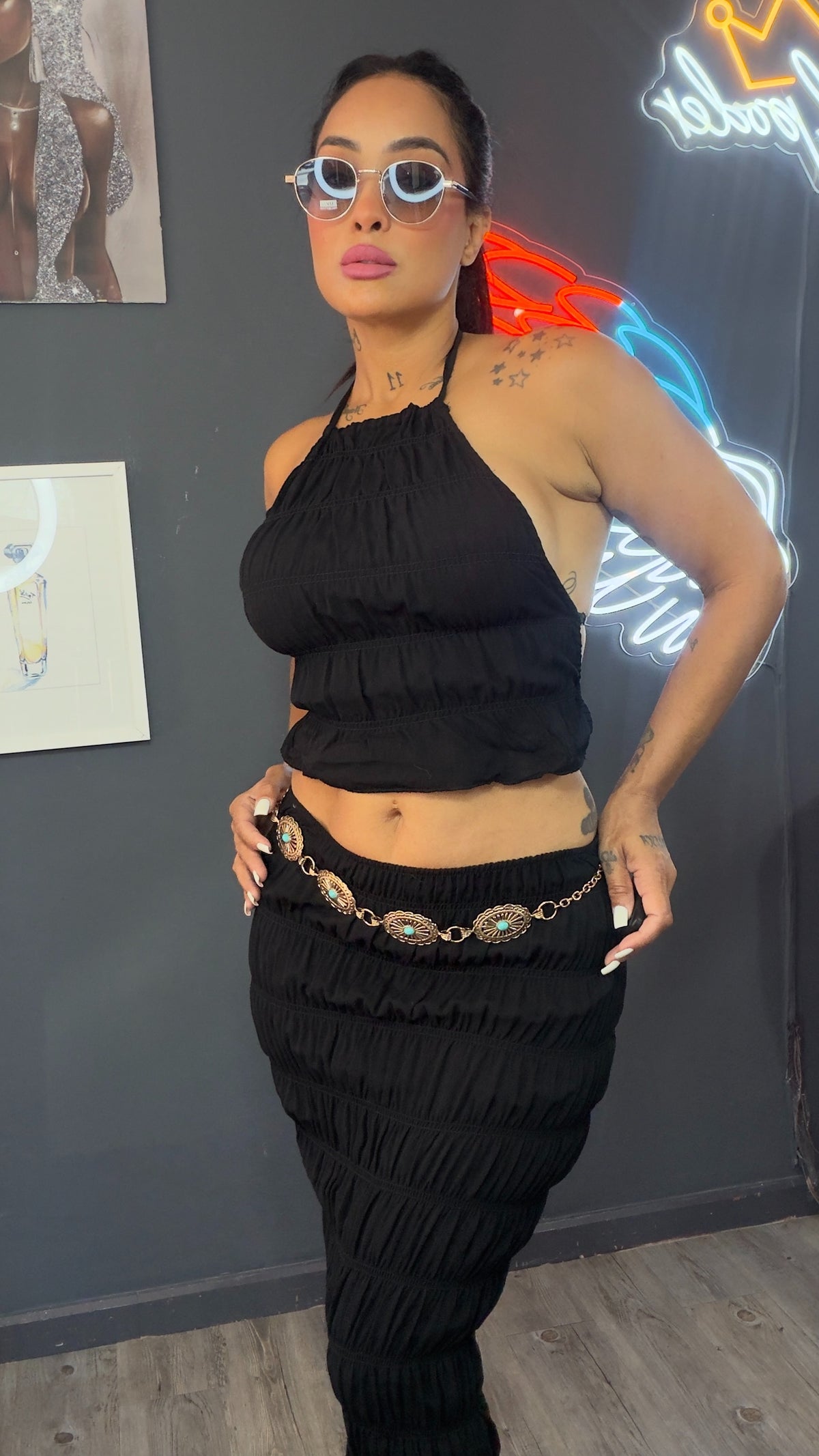 Conjunto acolchado