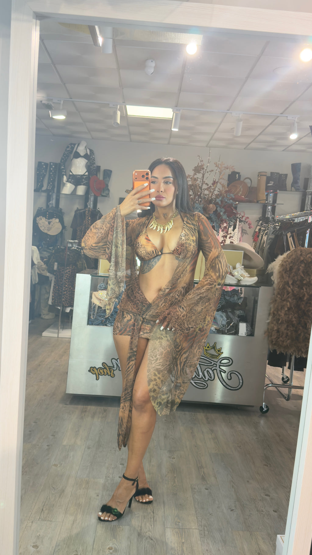 Bikini hopp 3 piezas vestido