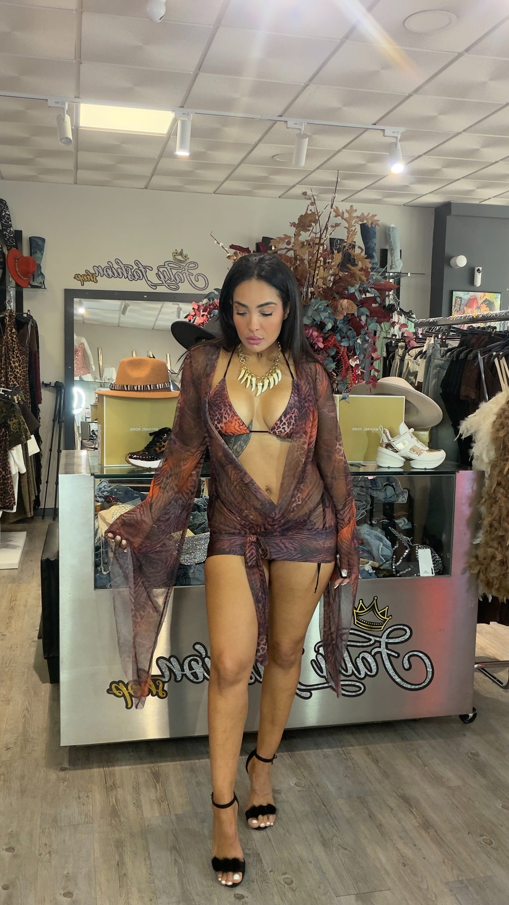 Bikini hopp 3 piezas vestido