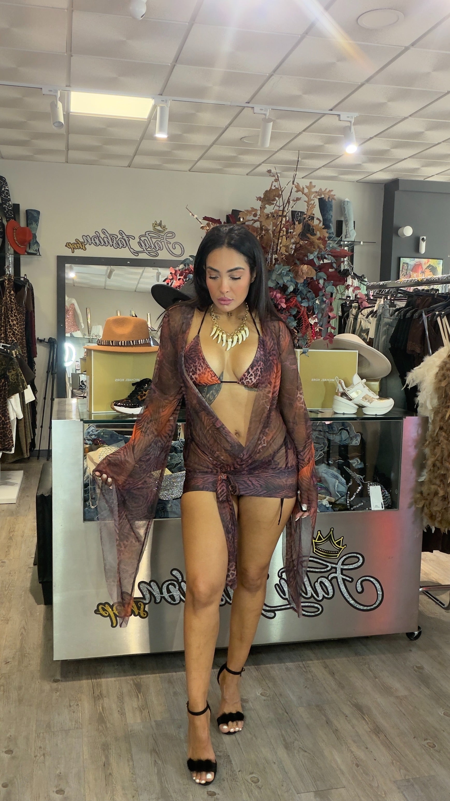 Bikini hopp 3 piezas vestido