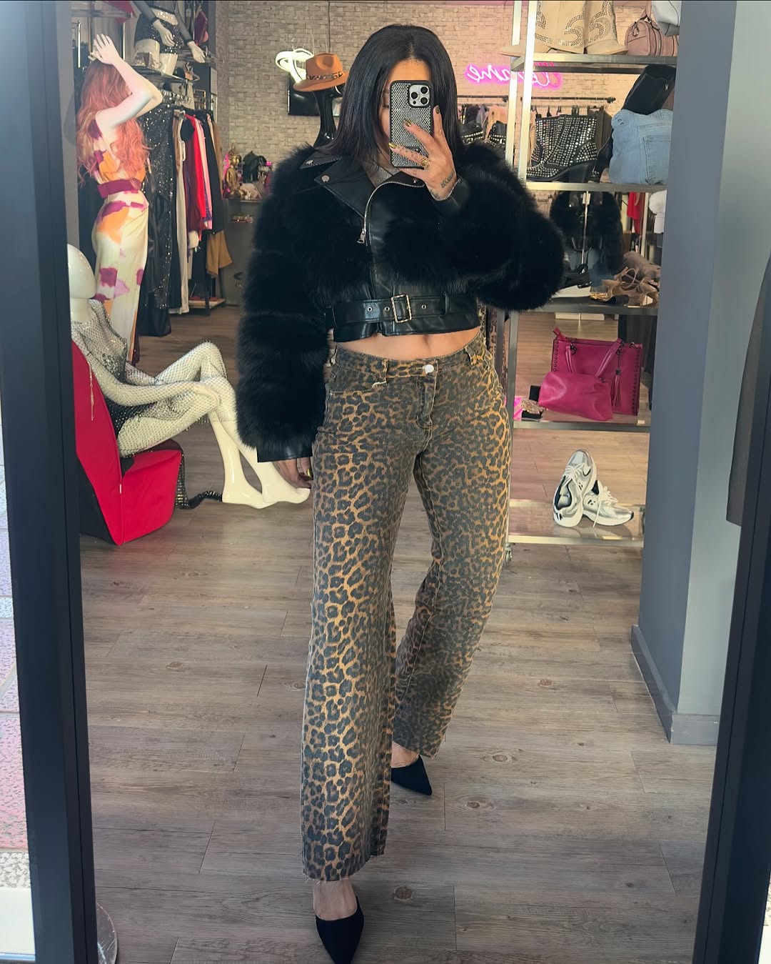 Jeans animal print