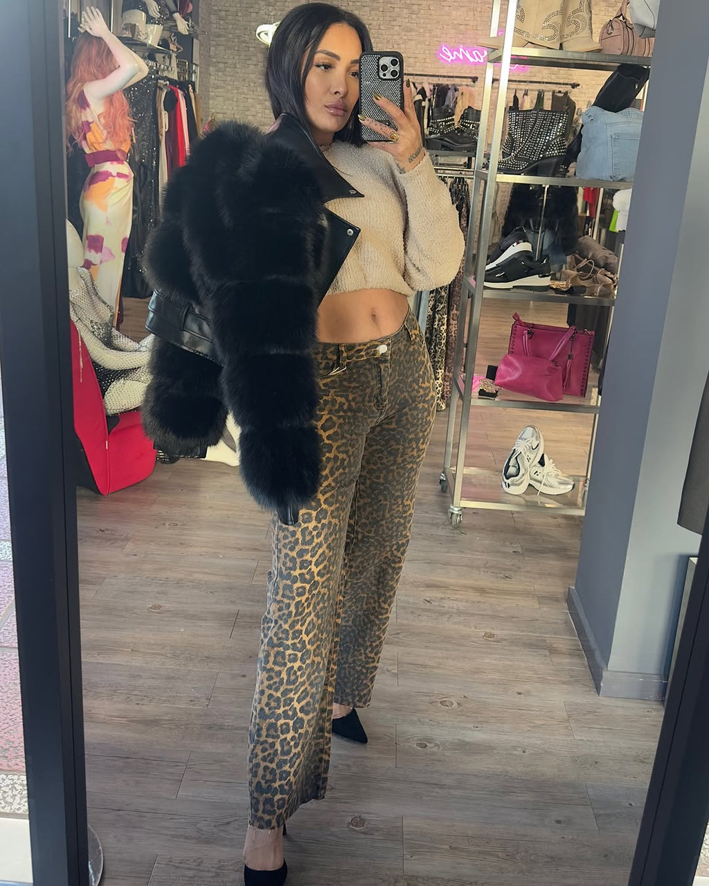 Jeans animal print