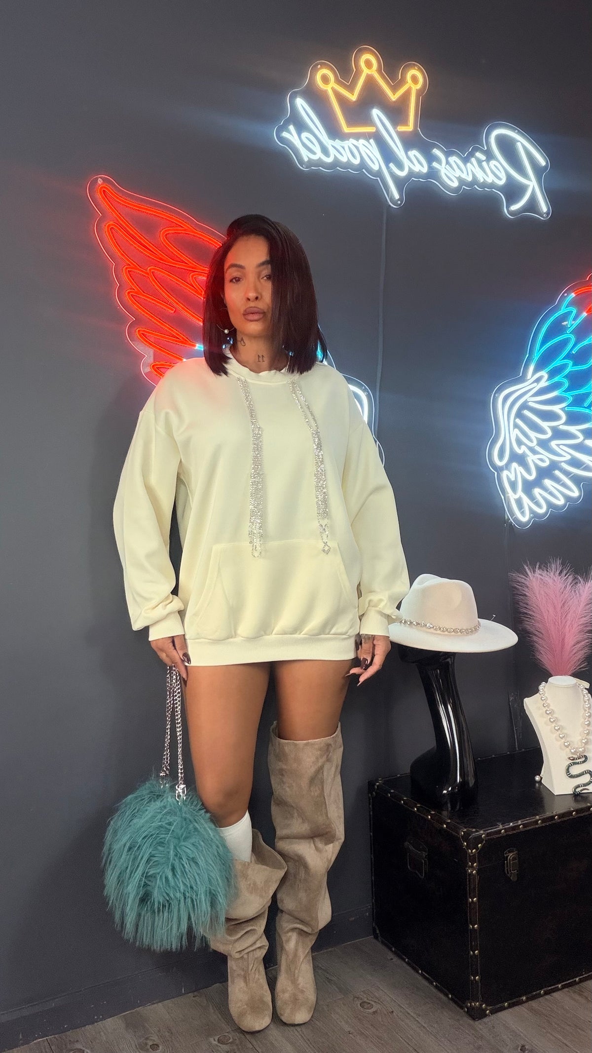Sudadera Diamante Luxury