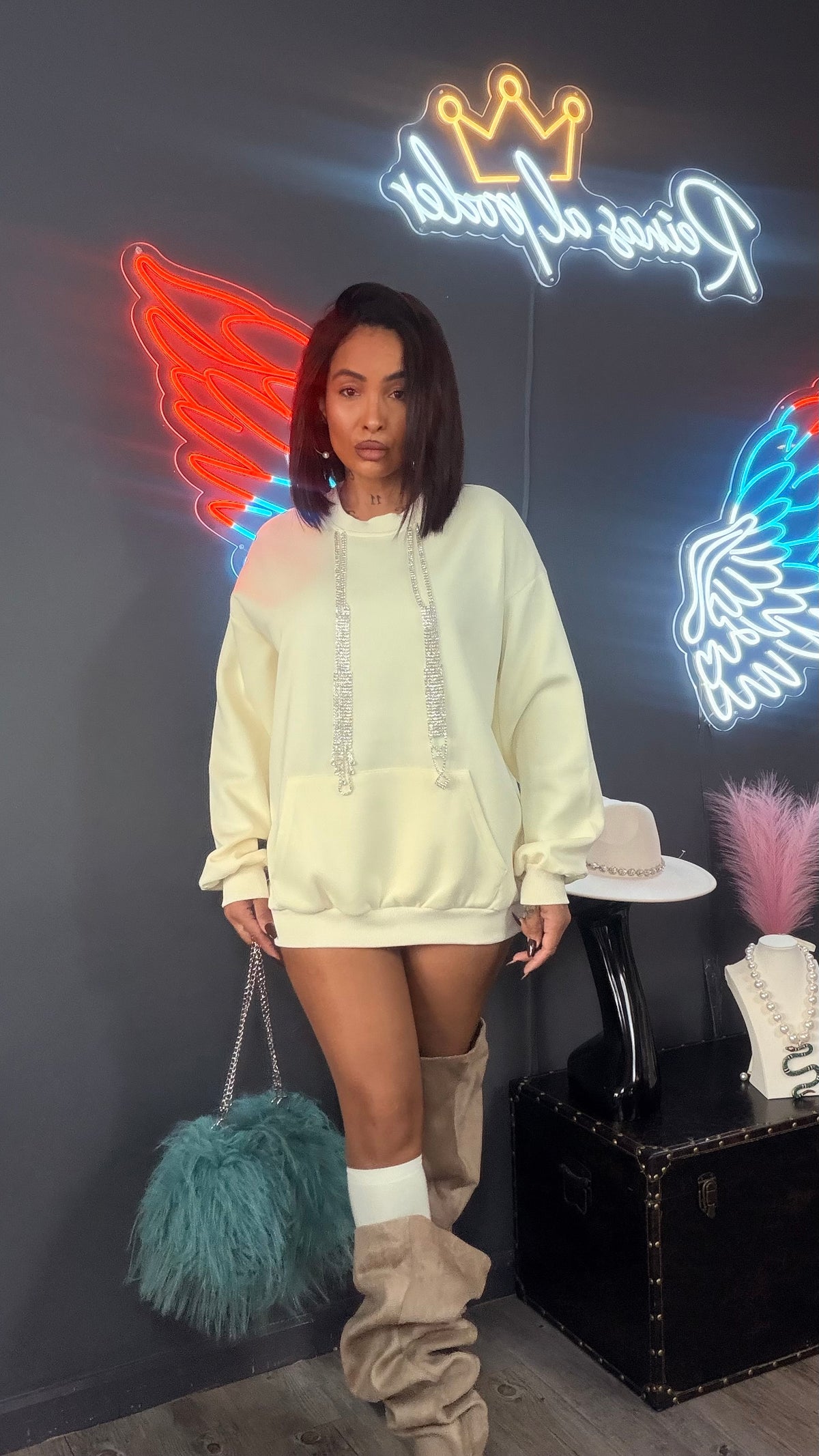 Sudadera Diamante Luxury